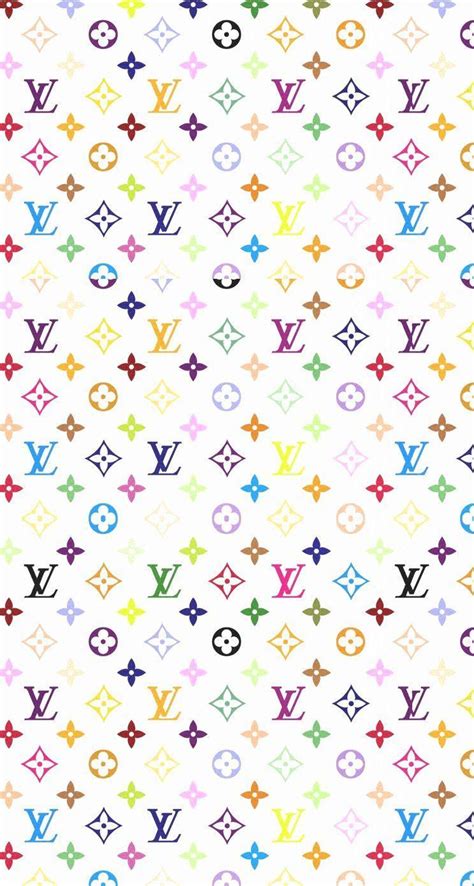 louis vuitton multicolor wallpaper